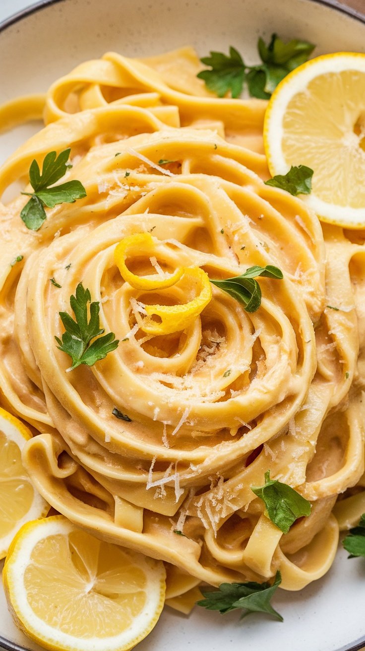 Creamy Lemon Pasta Recipe