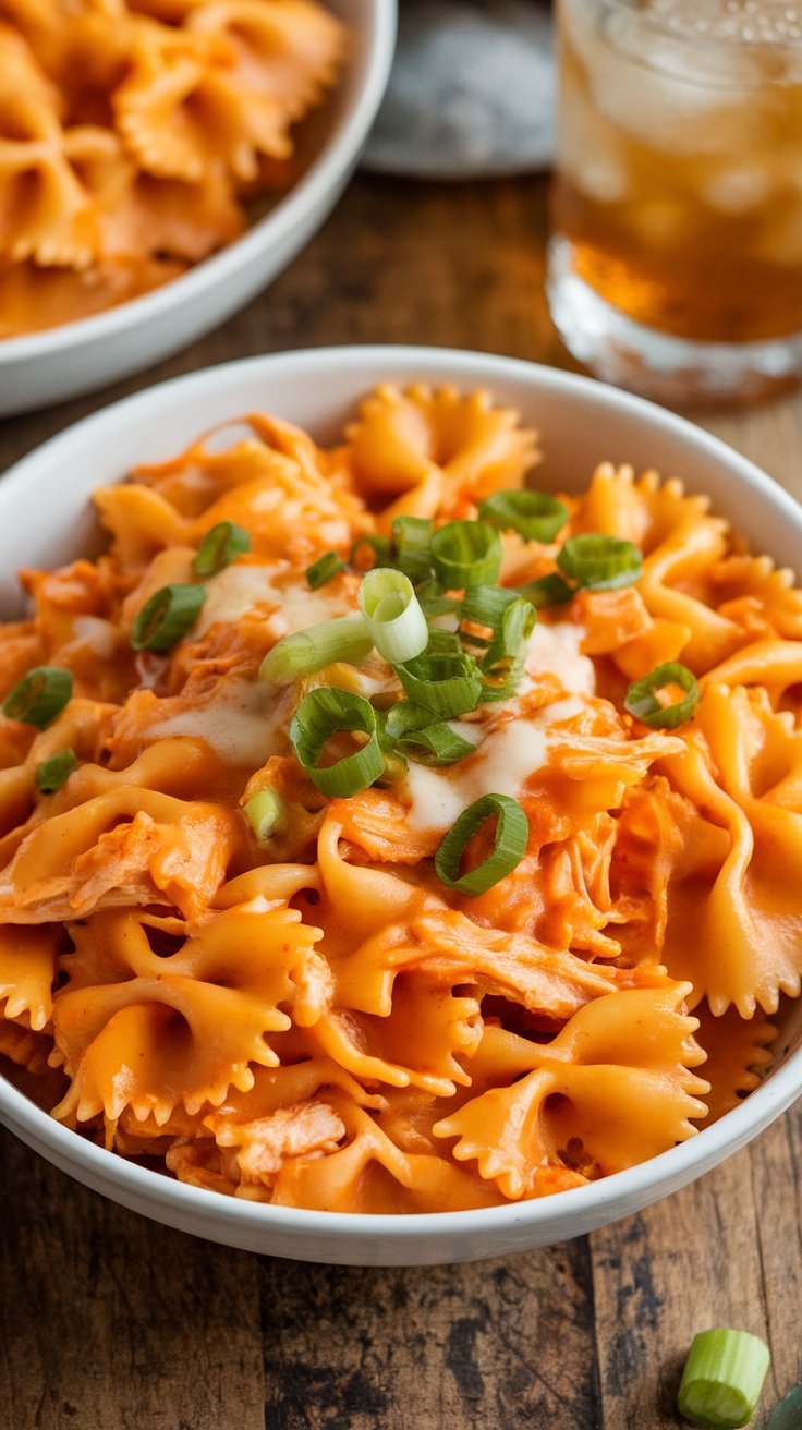 Spicy Buffalo Chicken Pasta Delight