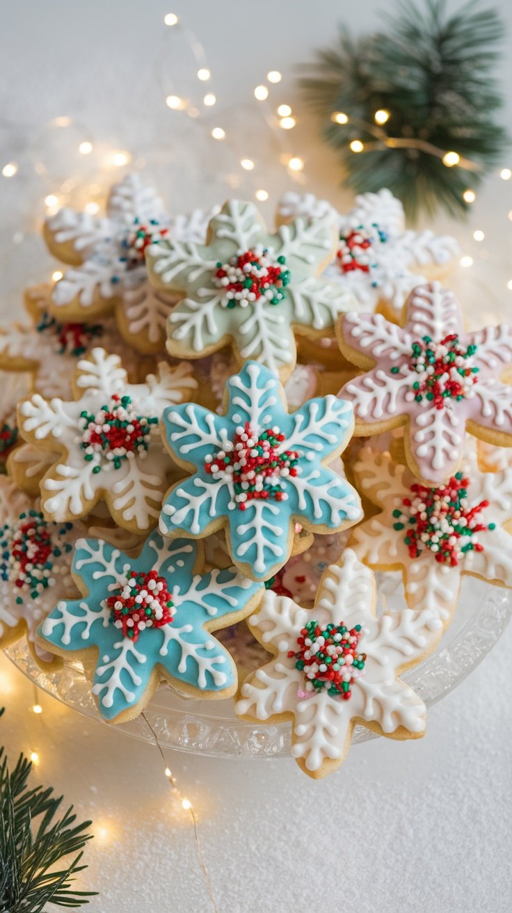 Delicate Snowflake Sugar Cookies Recipe