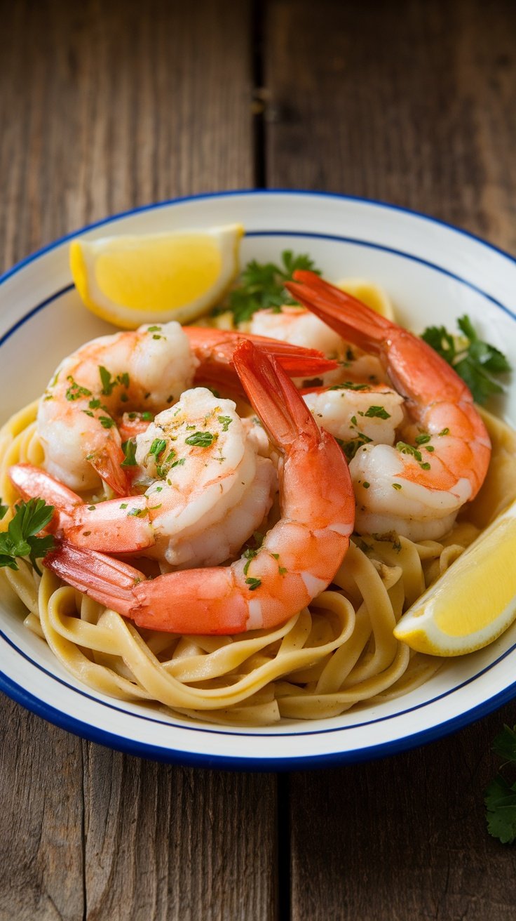 Garlic Butter Shrimp Scampi Recipe