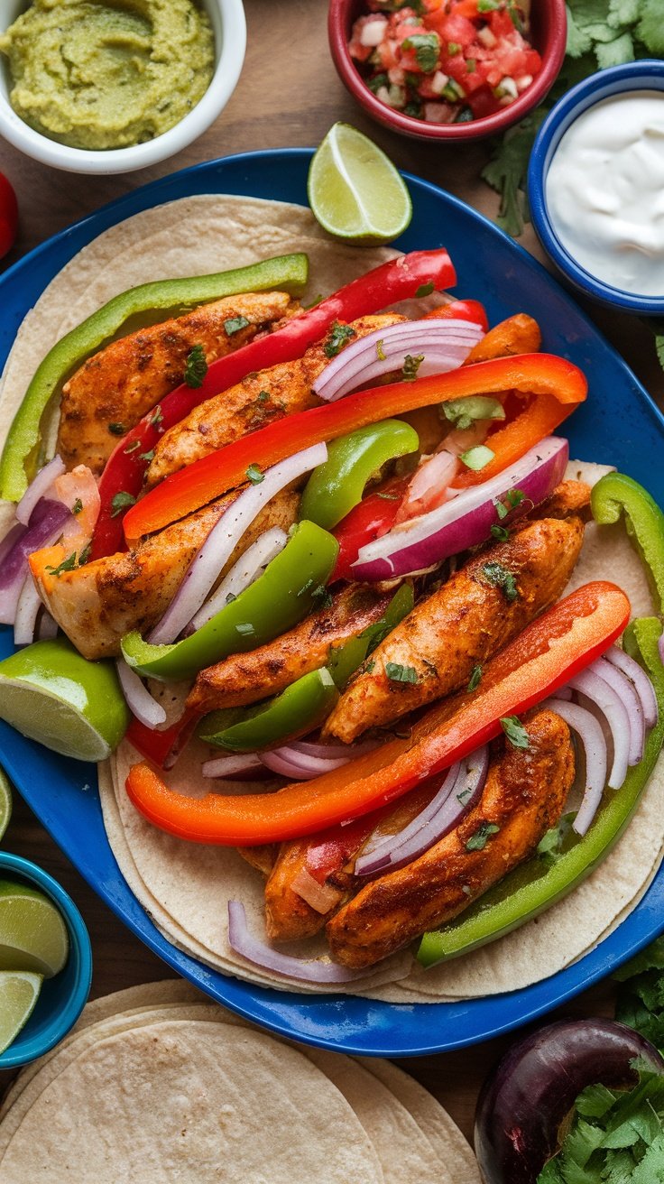 Sizzling Chicken Fajitas Recipe