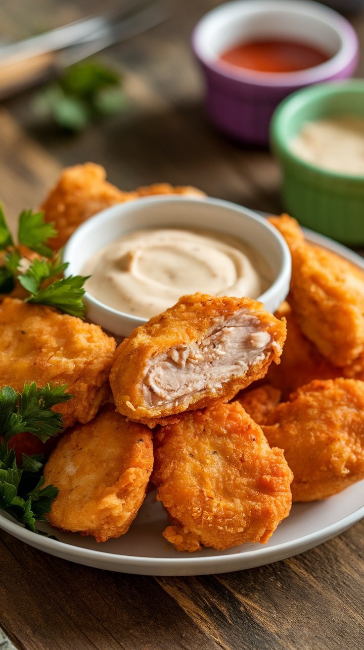 Crispy Baked Chicken Nuggets Recipe