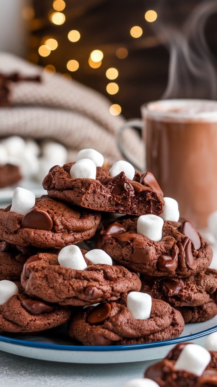 Decadent Hot Cocoa Cookies Recipe