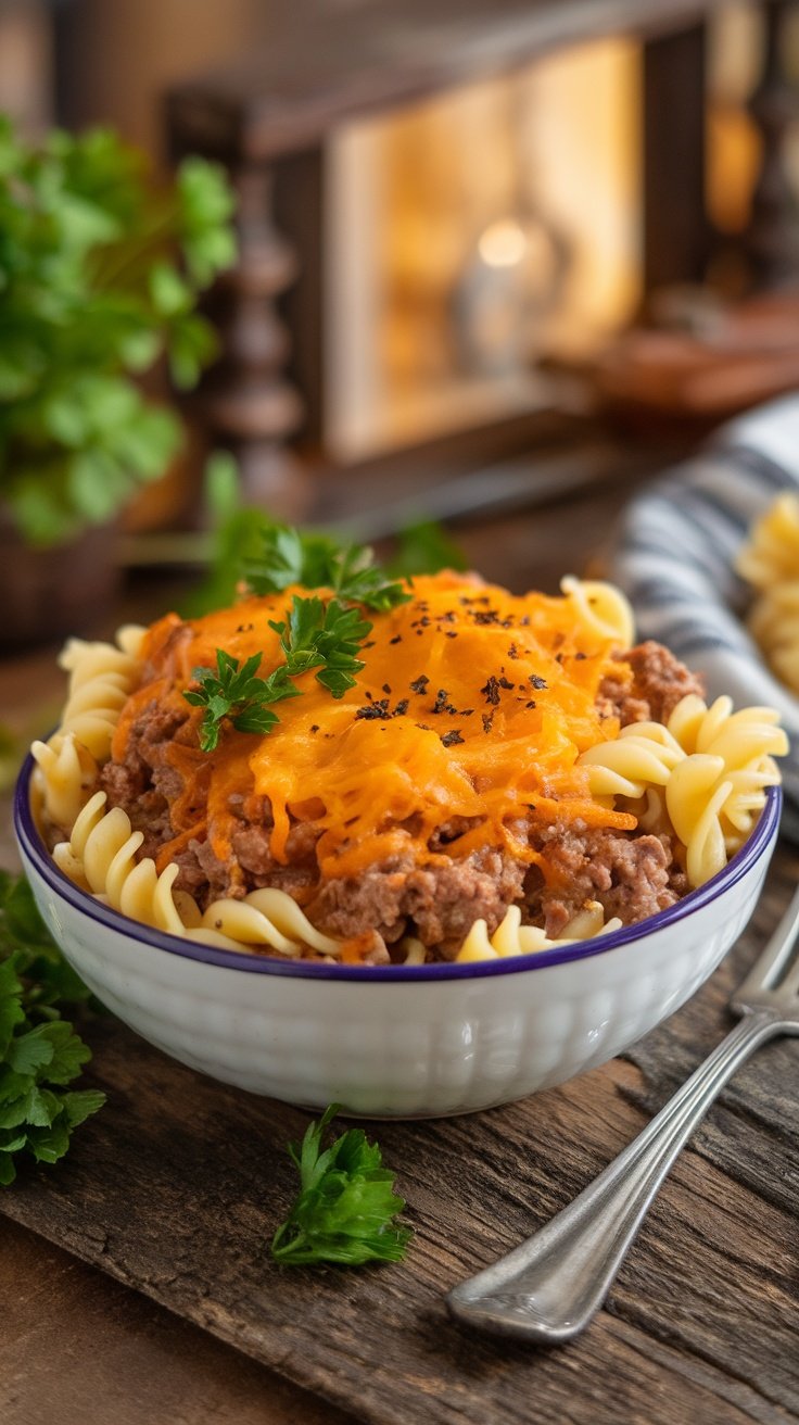 Creamy One-Pot Homemade Hamburger Helper
