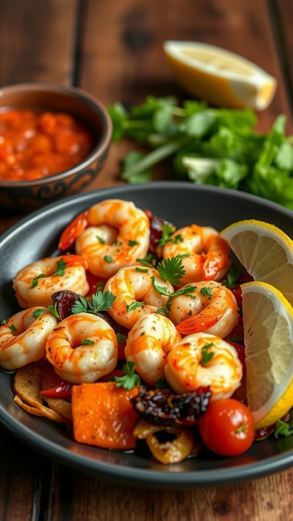 Zesty Shrimp Fajitas Recipe